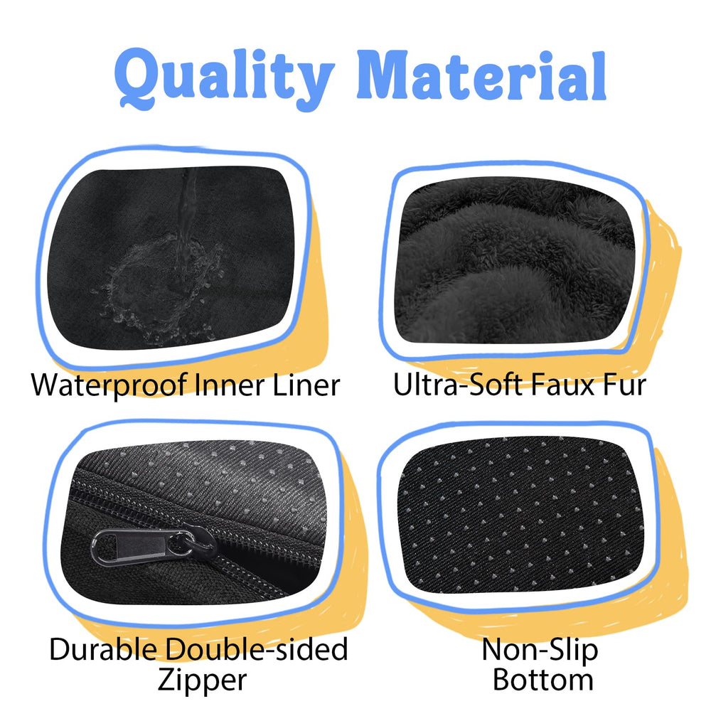 Tejido felpa ultra suave de Chez Paw para mayor confort.
