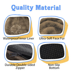 Forro impermeable removible de Chez Paw para protección del colchón.