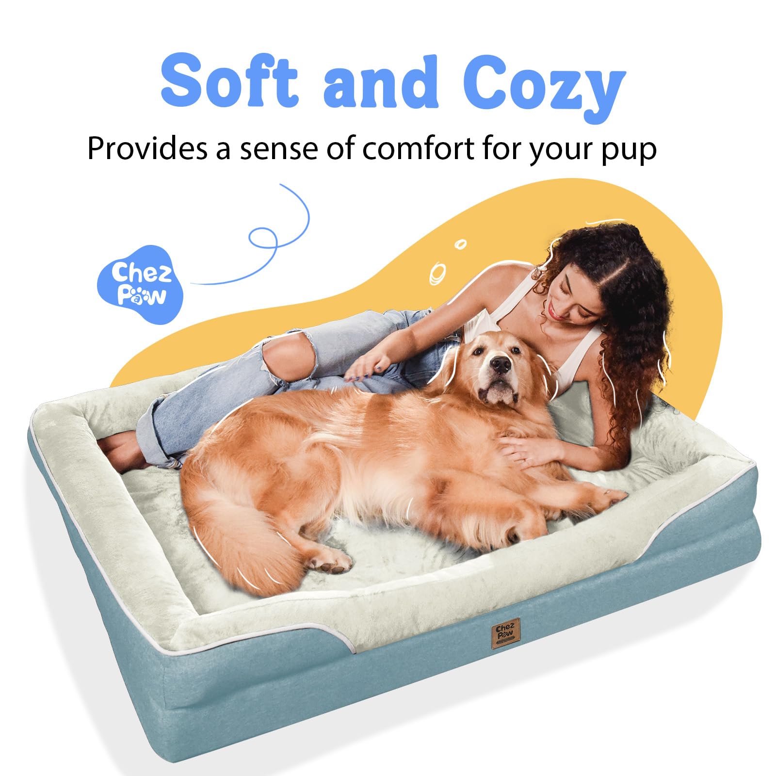 Funda desmontable y lavable de Chez Paw para higiene rápida