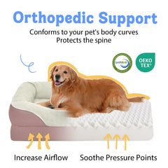 Funda desmontable y lavable de Chez Paw para limpieza rápida.