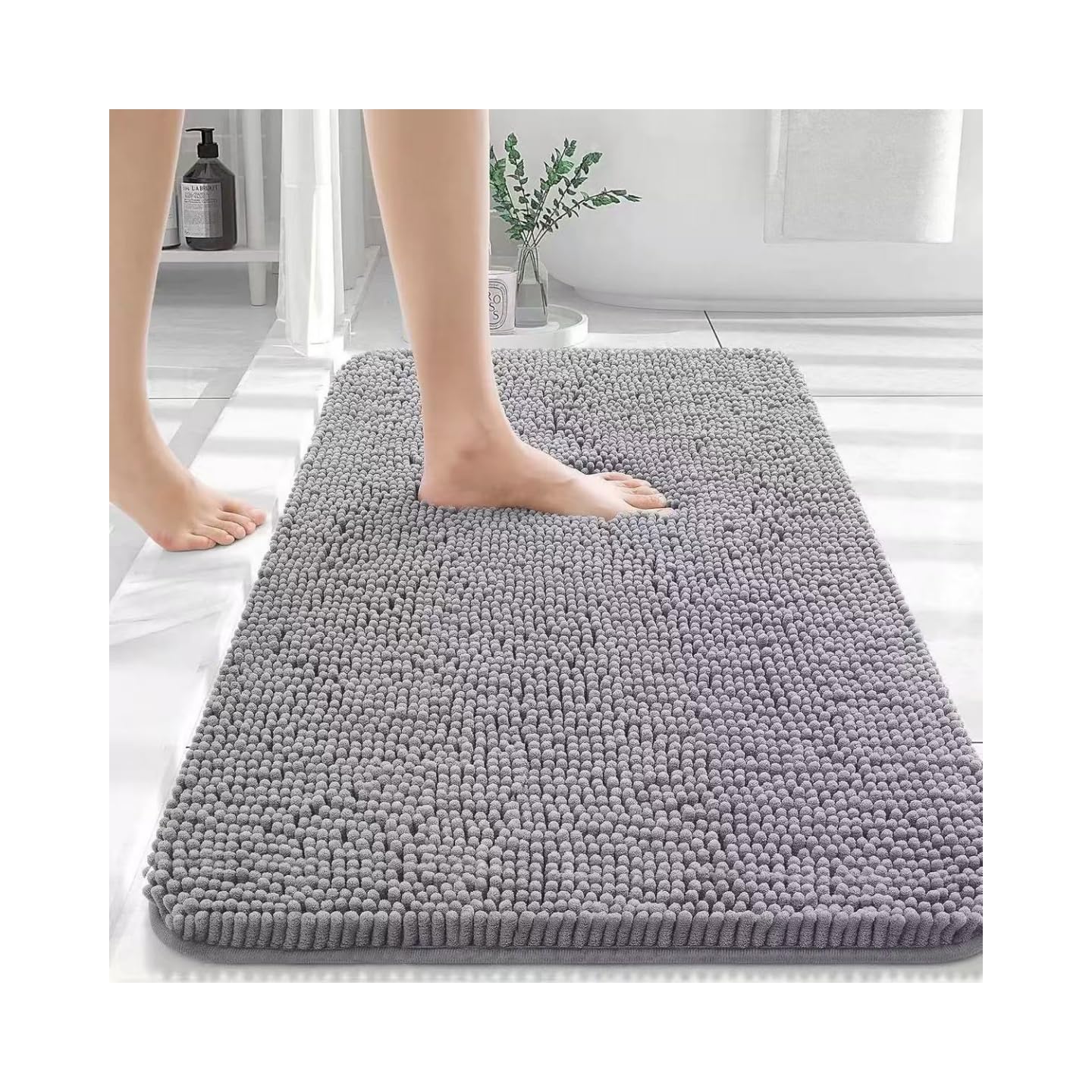 Alfombrilla ChgLiPets 55x27 pulgadas, alfombrilla duradera para entrada