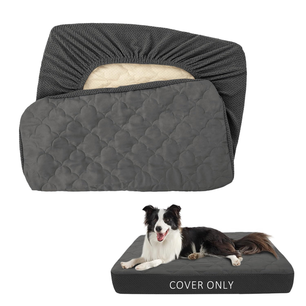 CHHKON funda para cama de perro: a prueba de agua para derrames y accidentes