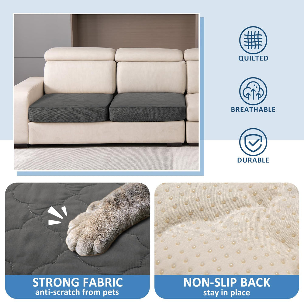 CHHKON funda cama perro cuatro capas: protección duradera sin perder confort