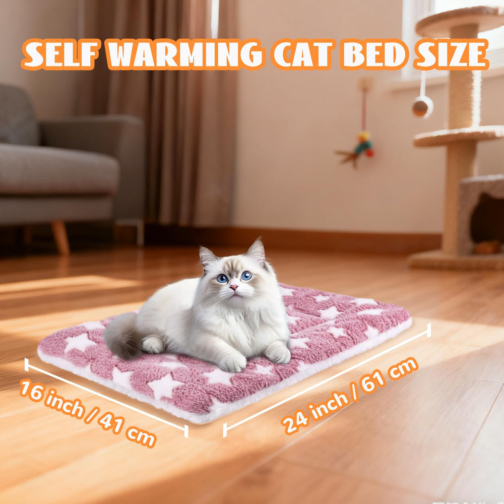 CHICAUP cama auto-calentante para jaula mantiene cómodo a tu gato o perro