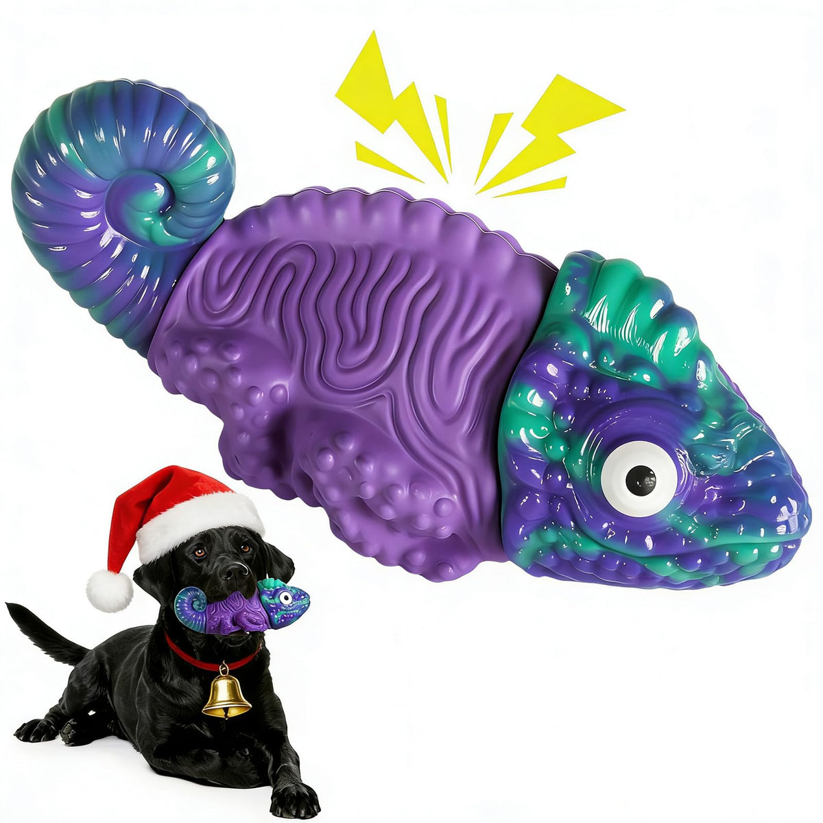 ChienBox mordedor duro para perros, diseño resistente para masticadores intensos.