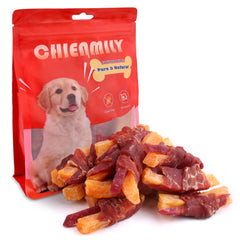 Golosinas de pato envueltas en batata doble de Chienmily, sabor y digestión suave