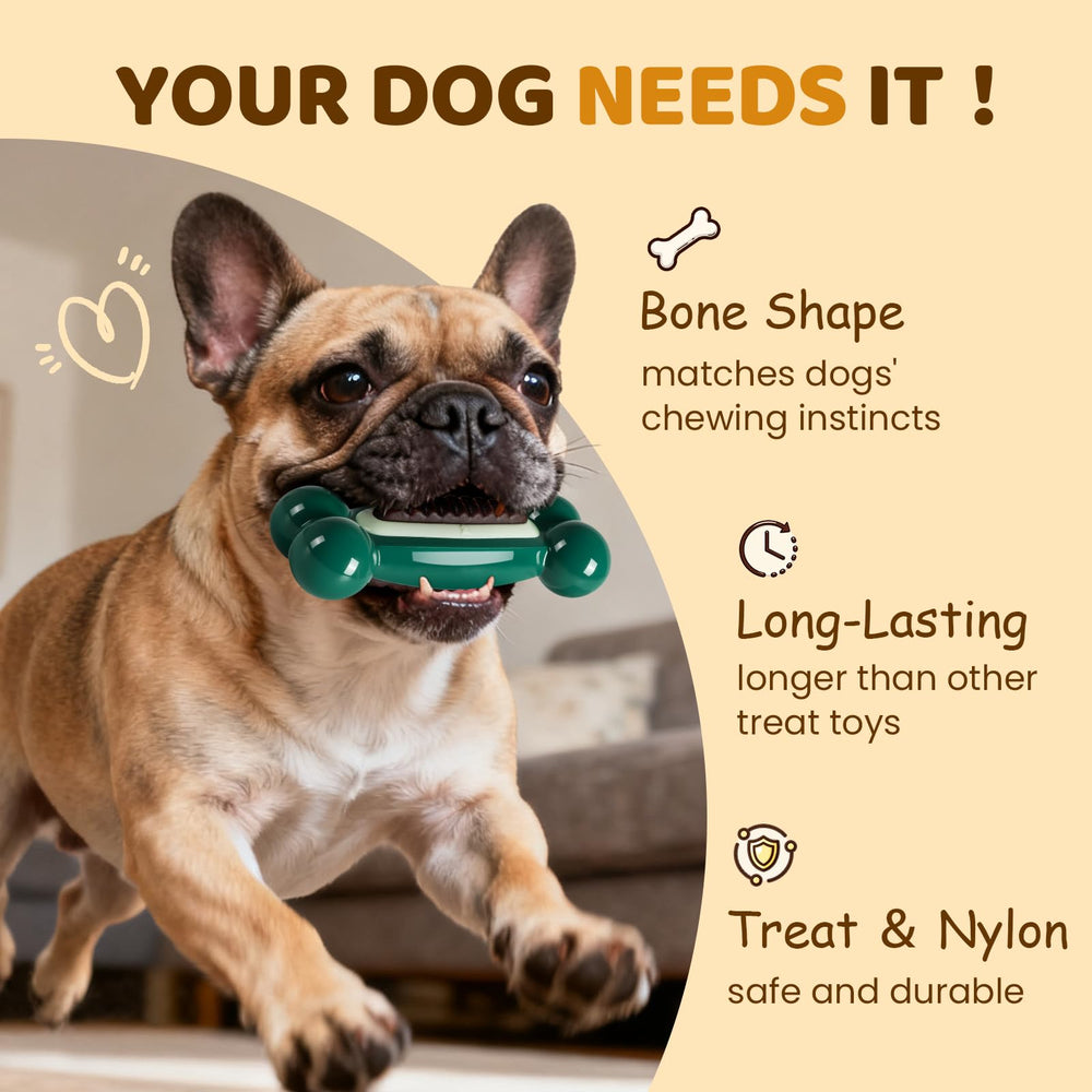 ChienPlay Juguete de masticación resistente para perros con mucha energía.