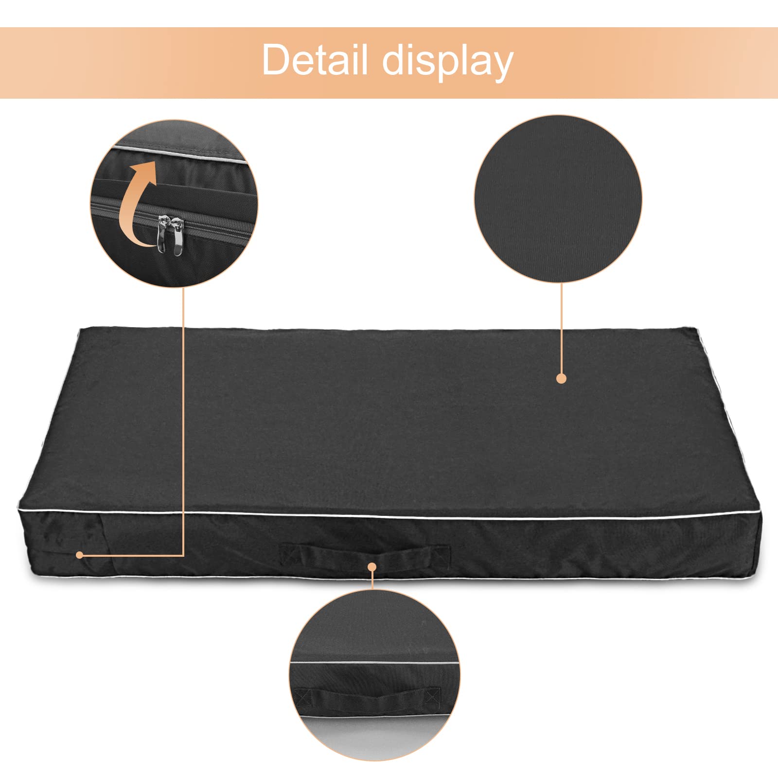 Funda impermeable lavable de Chinchilla para limpieza rápida.