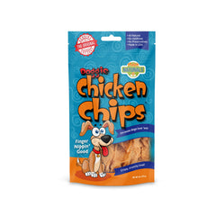 Chip's Naturals Doggie Chicken Chips, bolsa 4oz, snack crujiente para perros.