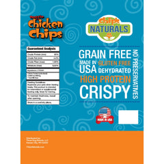 Chip's Naturals Doggie Chicken Chips, textura crujiente para premiar a tu perro.