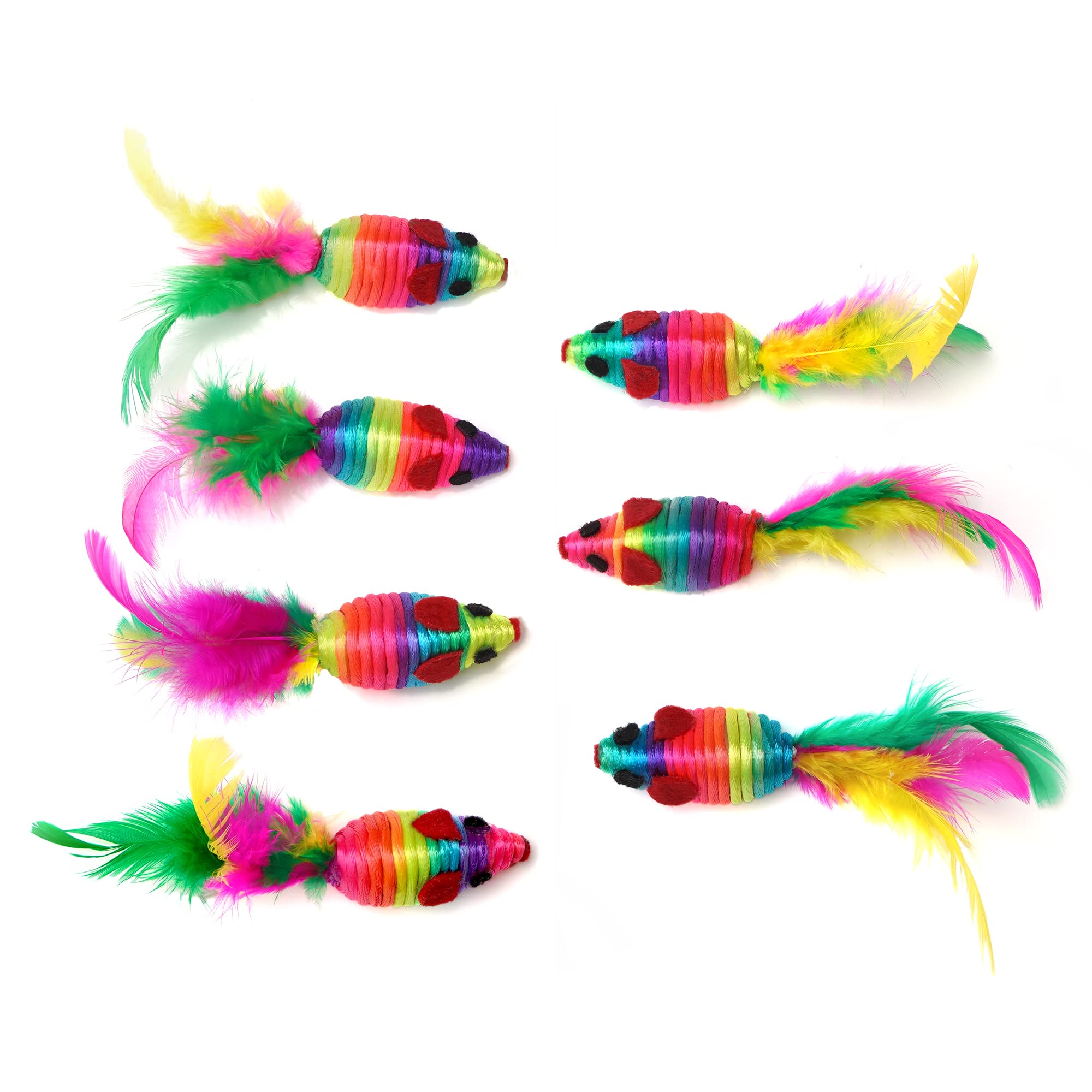 CHIWAVA cuerda arcoiris añade textura y resistencia al juego.
