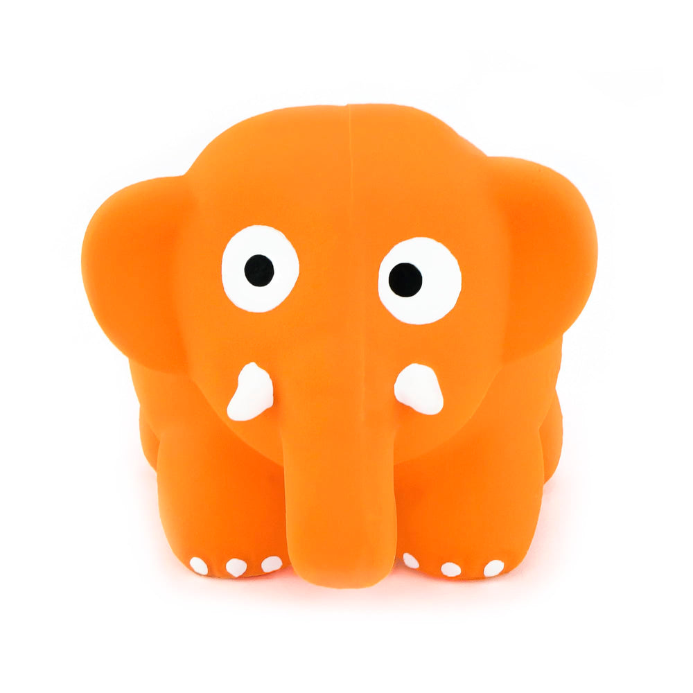 CHIWAVA elefante de látex, sonidos chirriantes que estimulan la interacción.