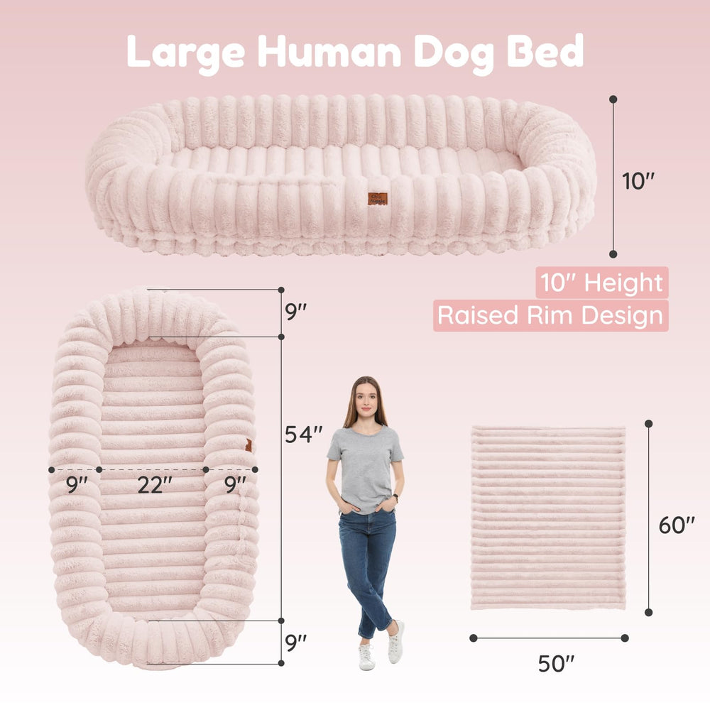 ChiXnuggle asa-portatil-cama-humano facilita transportar la cama para uso en casa o viaje.