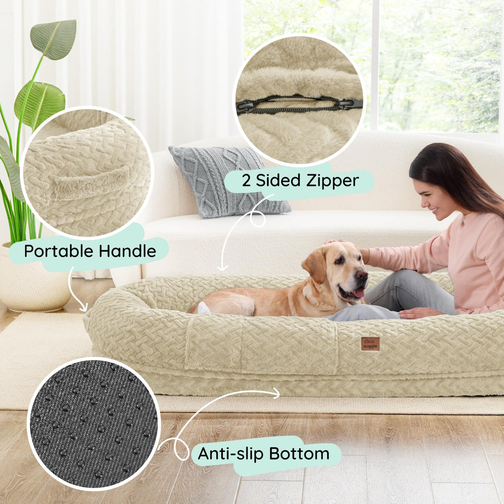 ChiXnuggle Base Antideslizante PVC mantiene la cama estable