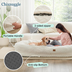 ChiXnuggle borde elevado ergonómico, soporte de cabeza y cuello