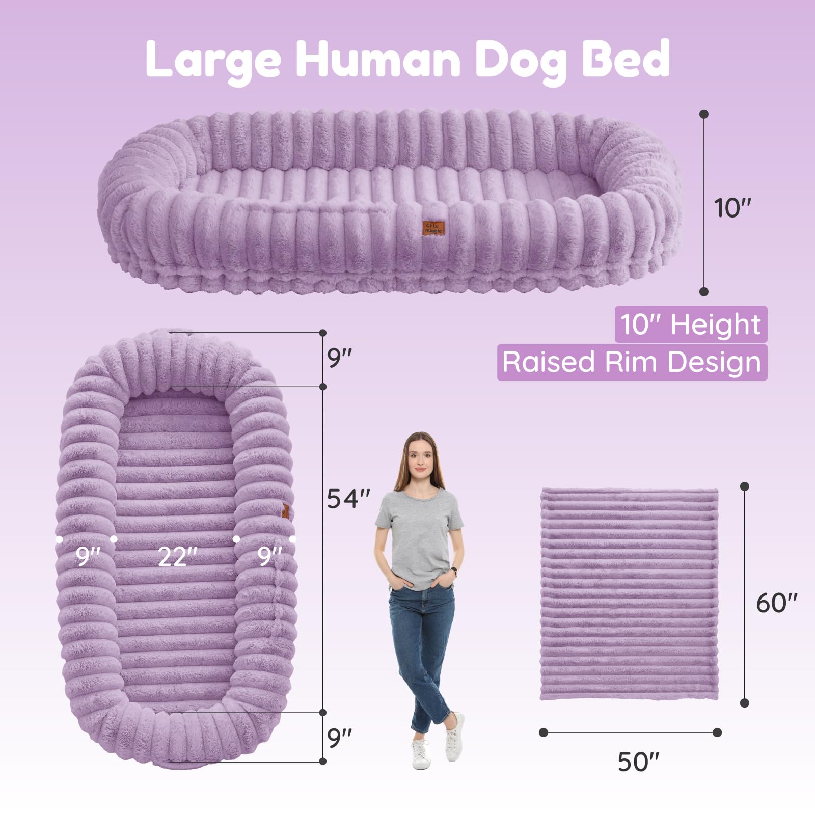 ChiXnuggle espuma ortopédica tipo huevo ofrece soporte suave para la espalda