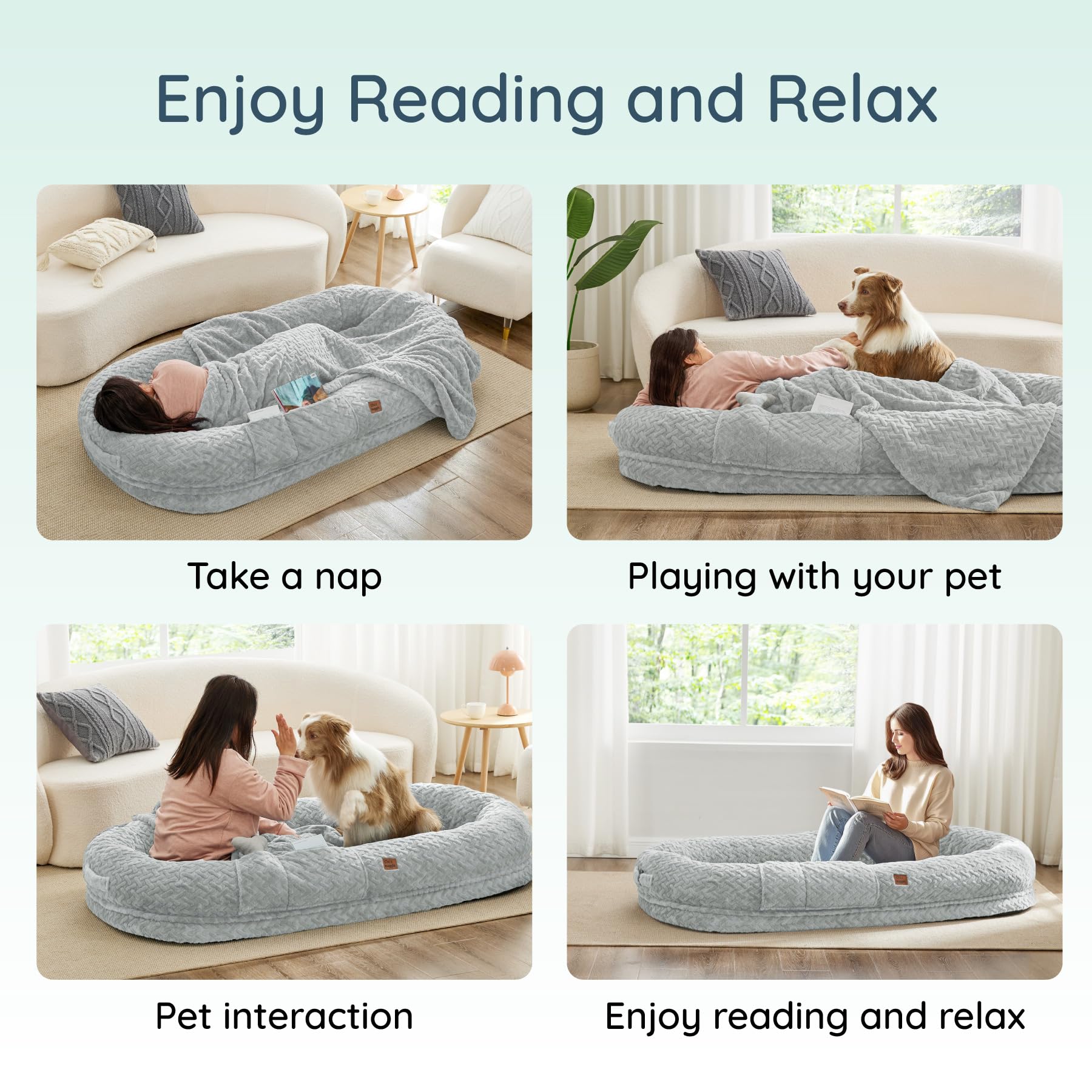 ChiXnuggle funda lavable a máquina, cuidado fácil y práctico