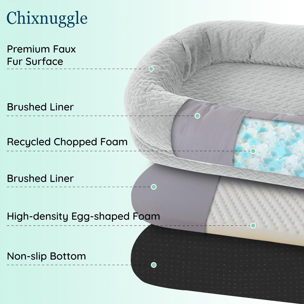 ChiXnuggle manta incluida, calor suave para mayor comodidad
