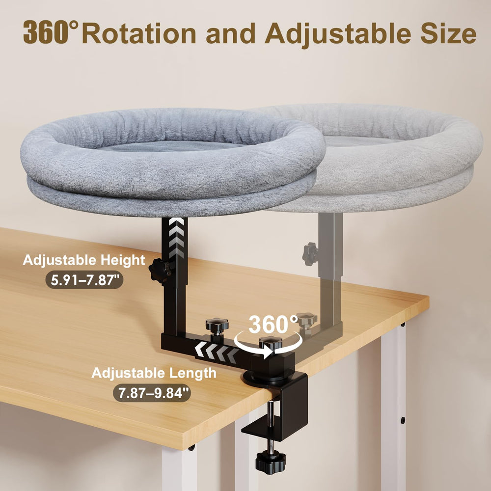 Chloraeon cama gato 18 pulgadas; más espacio para gatos grandes o varios felinos.