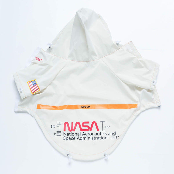ChoChoCho impermeable NASA, diseño blanco moderno para estilo diario.