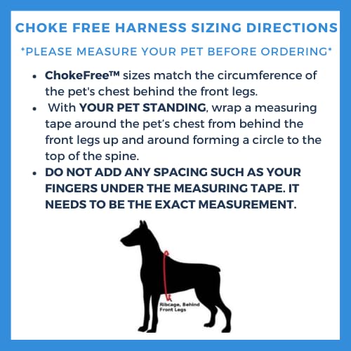 ChokeFree Velpro talla 15-16 pulgadas, arnés ergonómico.