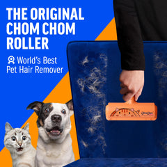ChomChom Roller elimina pelo de gato del sofá, reutilizable y sin baterías.