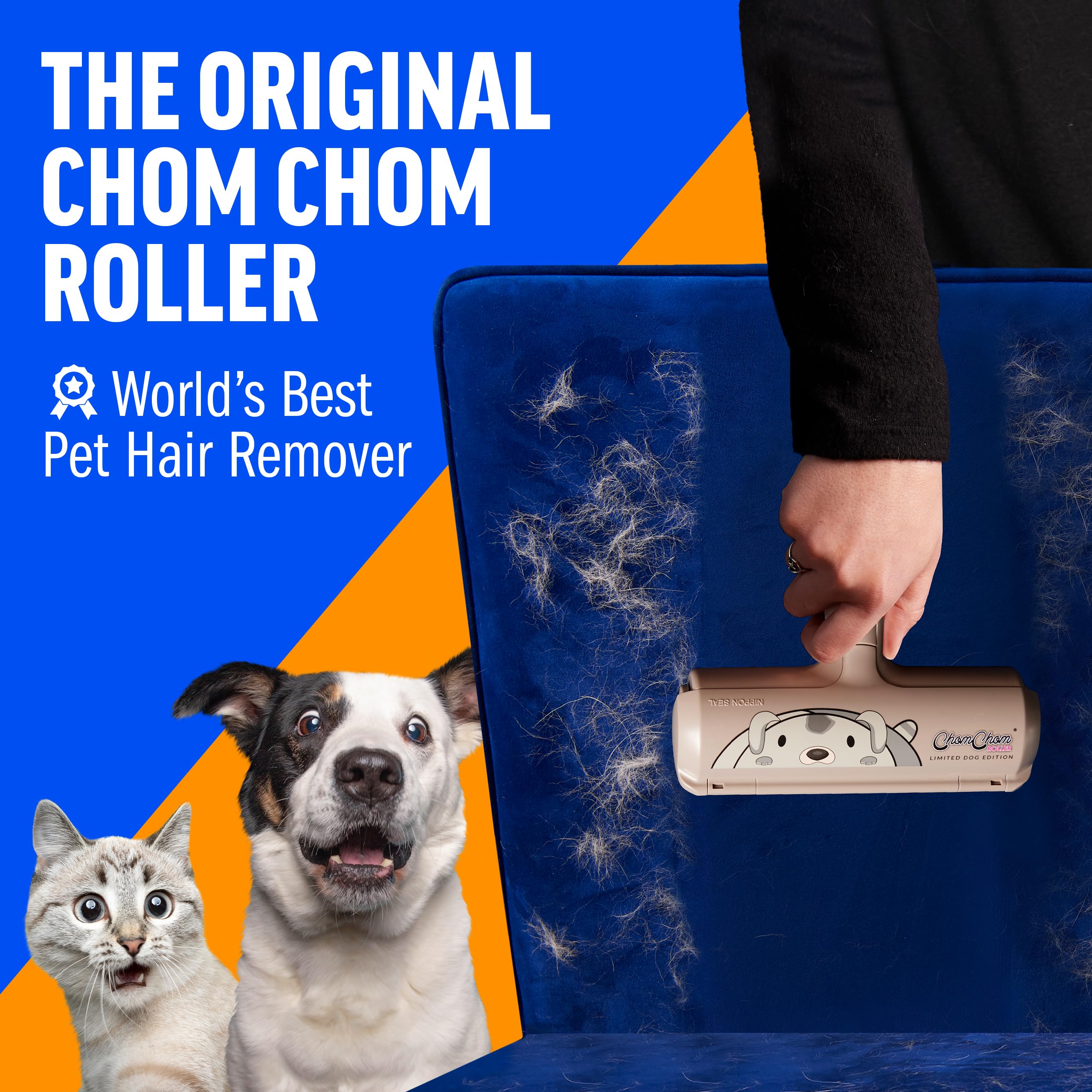 ChomChom Roller para cama, sin pelos en sábanas.