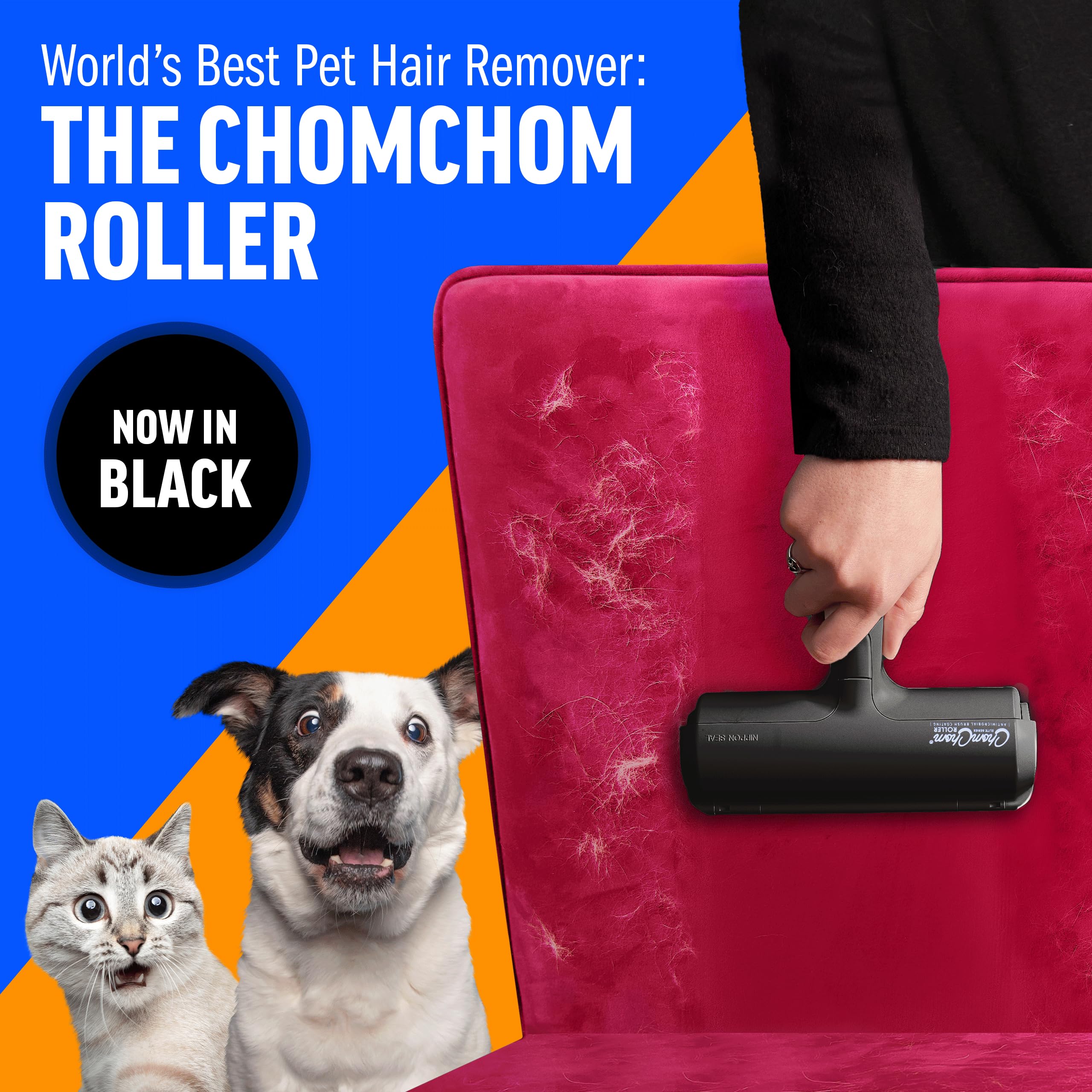 ChomChom Roller limpia pelo de mascotas del coche para viajes