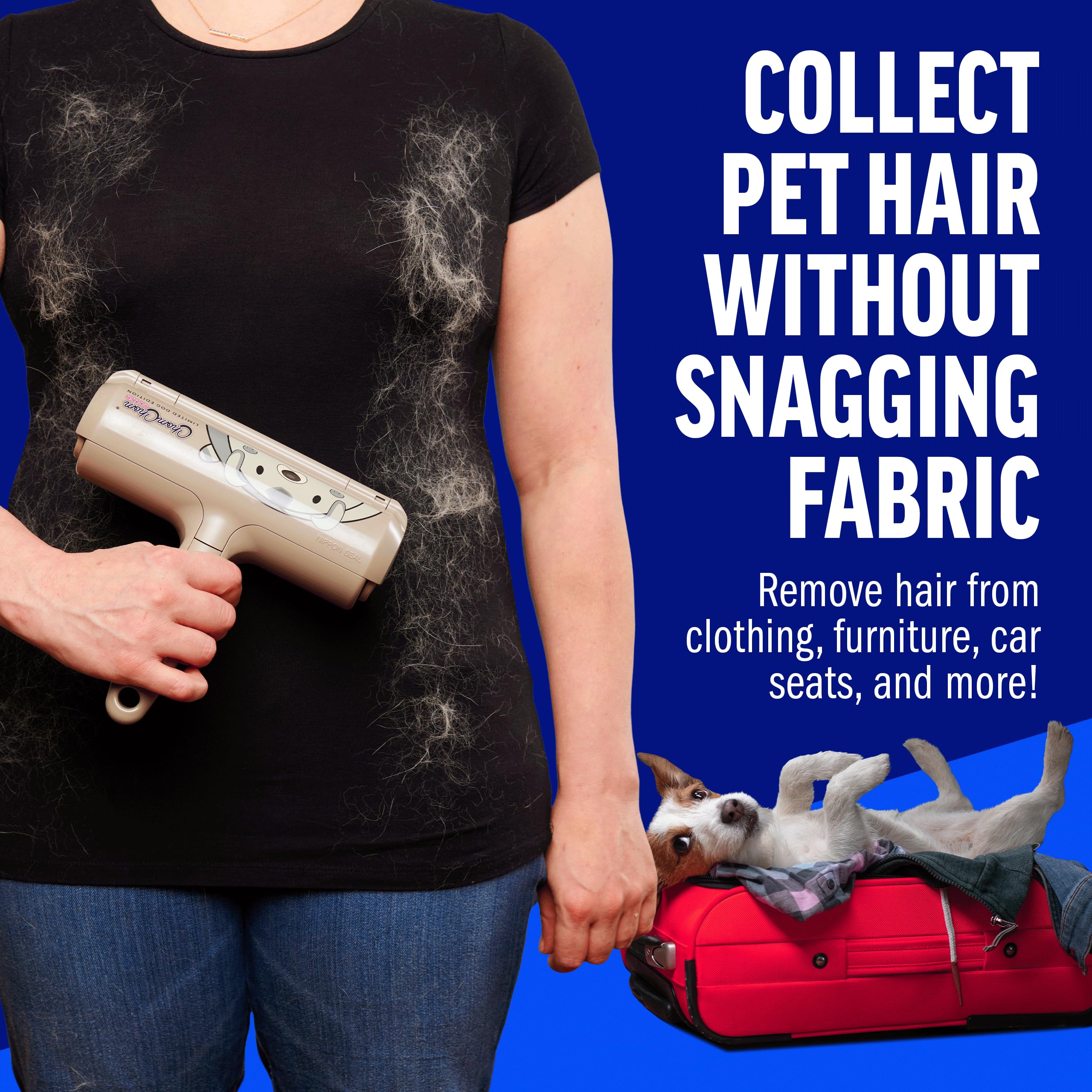 ChomChom Roller para ropa de cama, mantiene el edredón limpio.