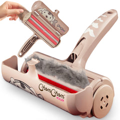 ChomChom Roller elimina pelo de mascotas del sofá de forma rápida.