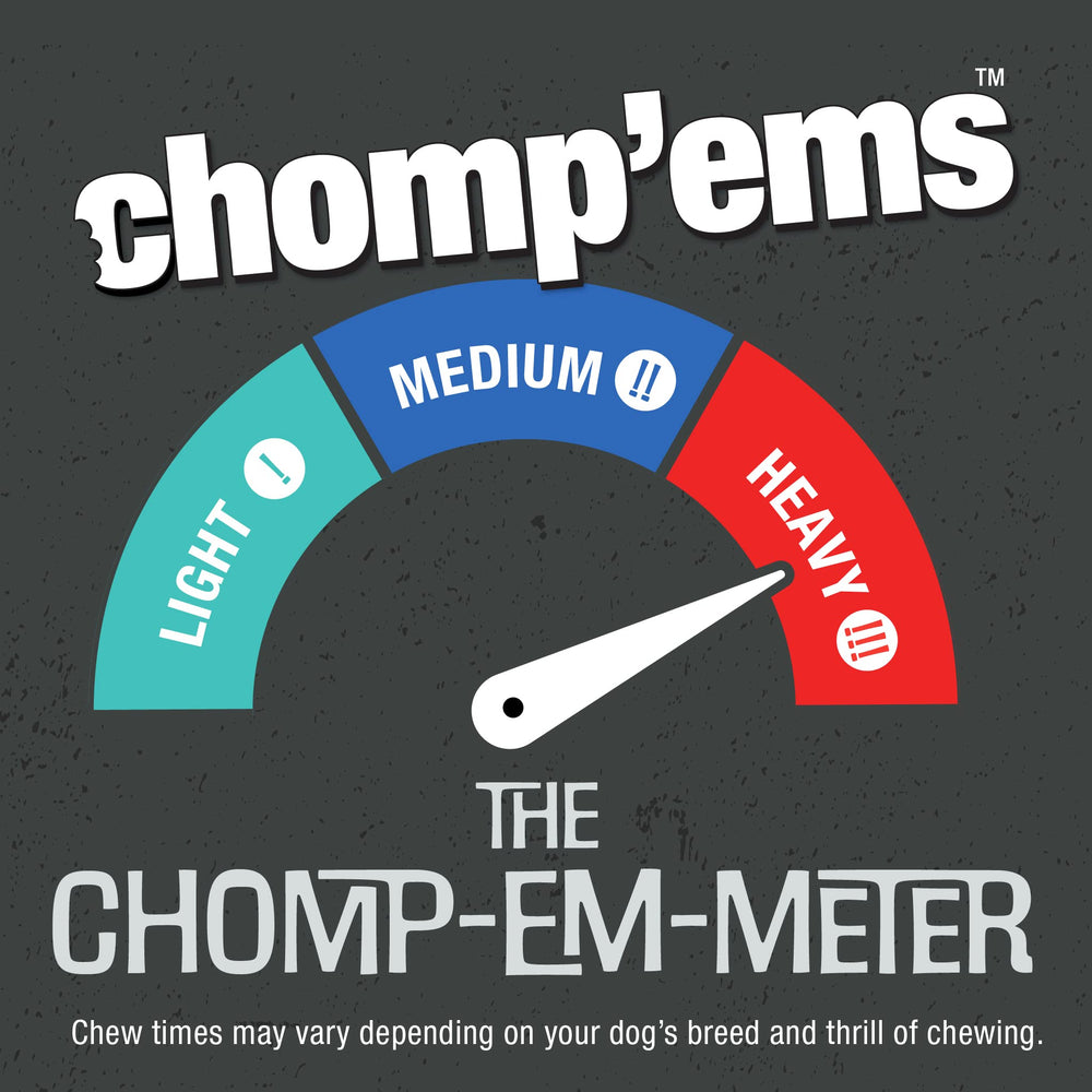CHOMP'EMS ingredientes proteina, alto contenido proteico para tu perro