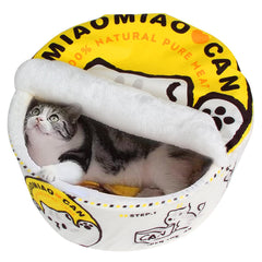 Cama ramen de Chongxing para perros y gatos, ideal para descanso cómodo en interior.
