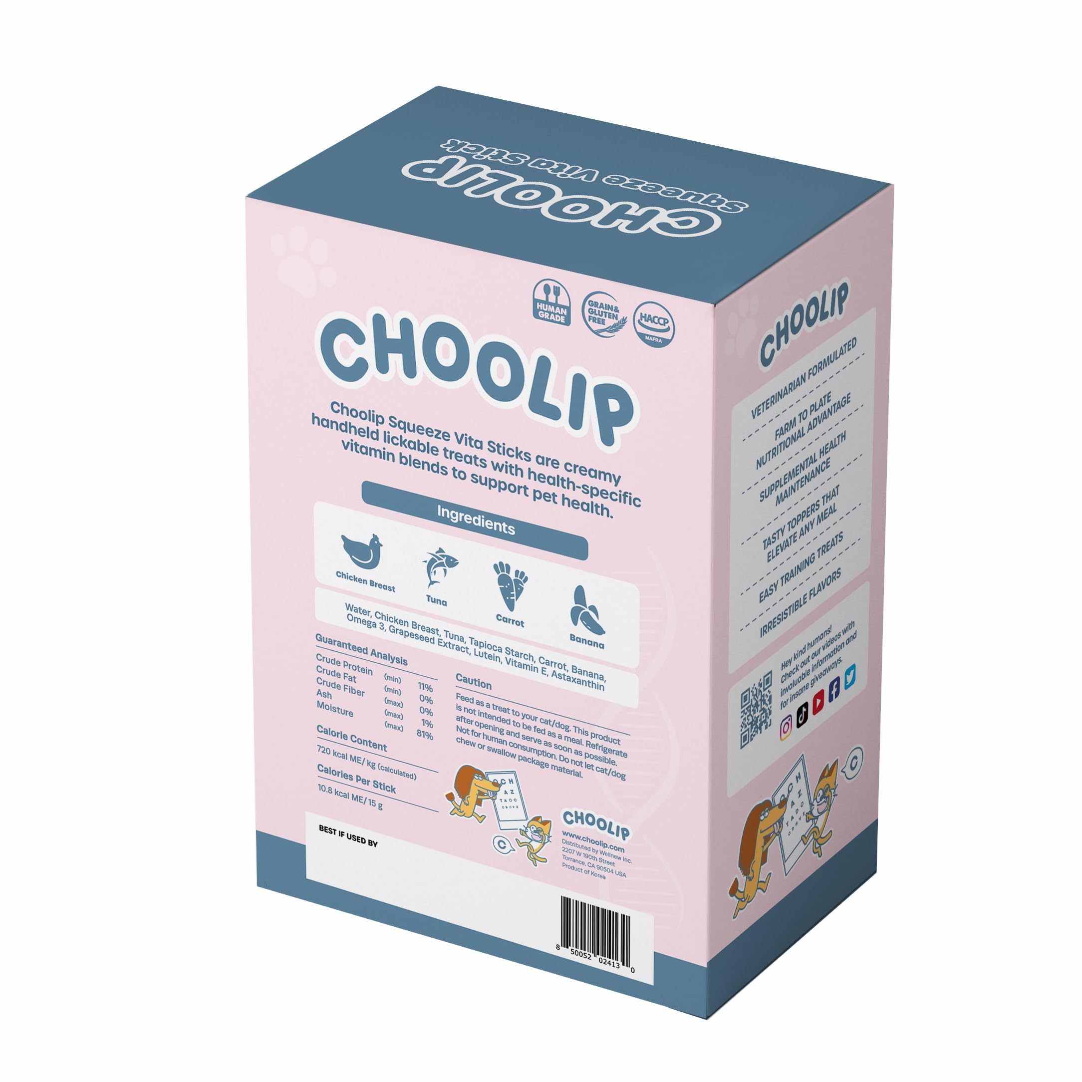 Choolip uso diario en casa para mascotas.
