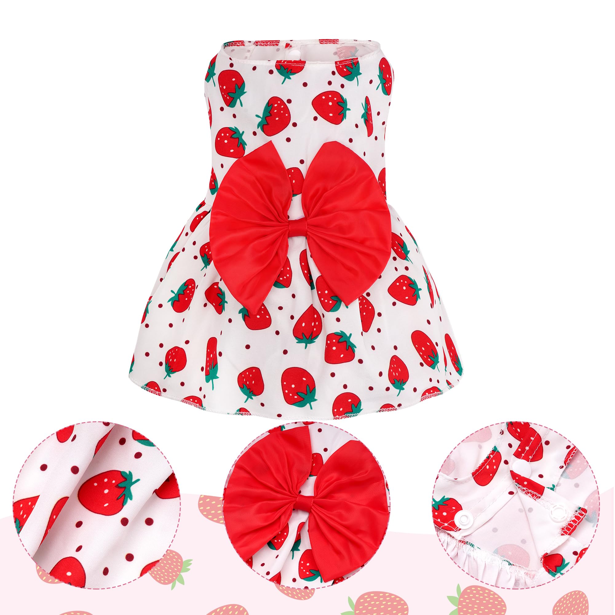 Vestido para perro con encaje de Choyaxo: diseño suave y cómodo.