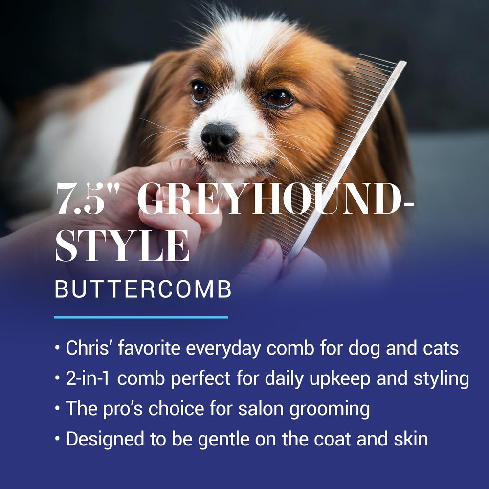 Buttercomb 000 con dientes medianos para desenredado controlado