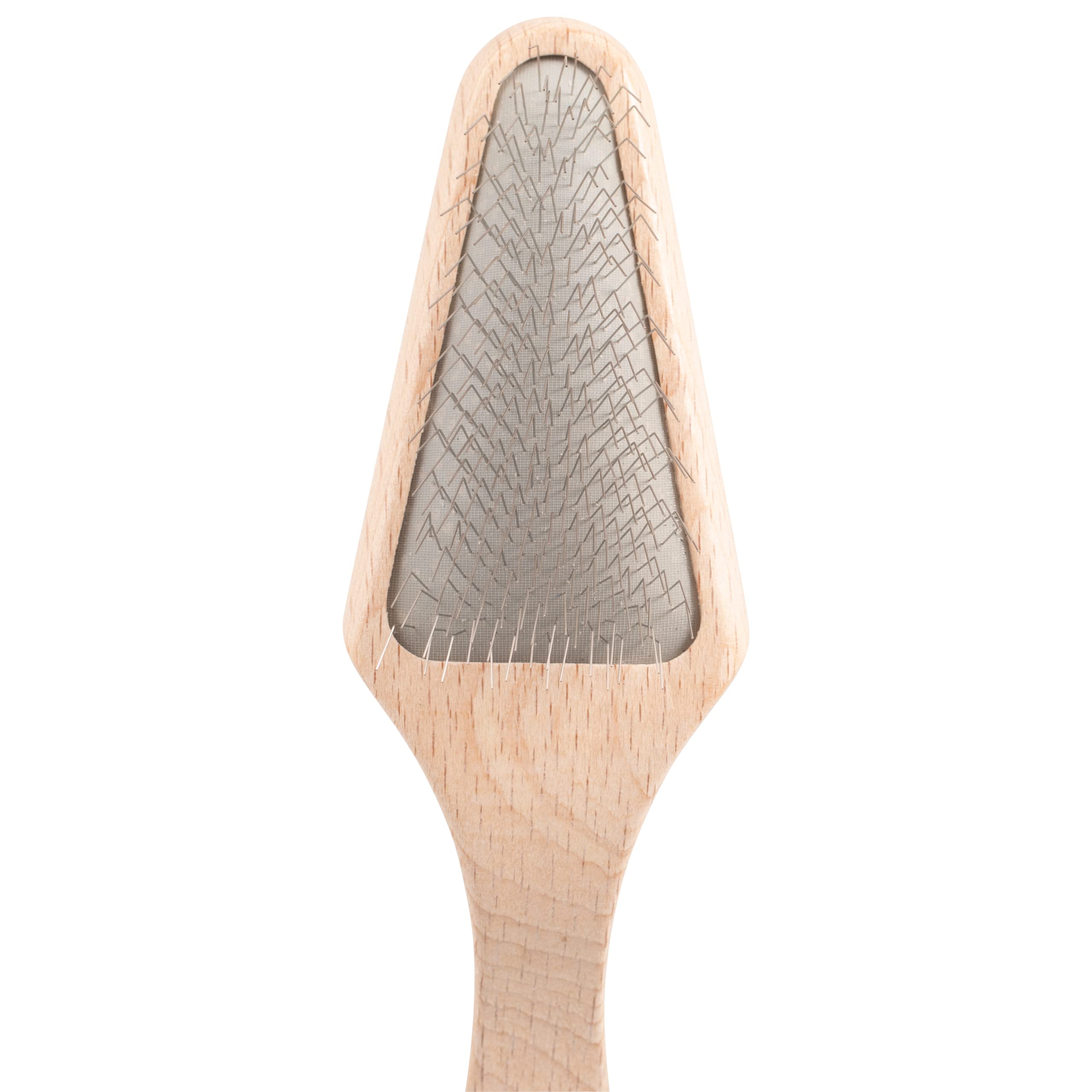 Chris Christensen Dog Brush detalle puntas pulidas y cuerpo ligero mejora la ergonomía