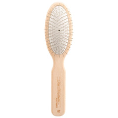 Chris Christensen cepillo oval pin 20mm Original Series, visión completa para grooming profesional.