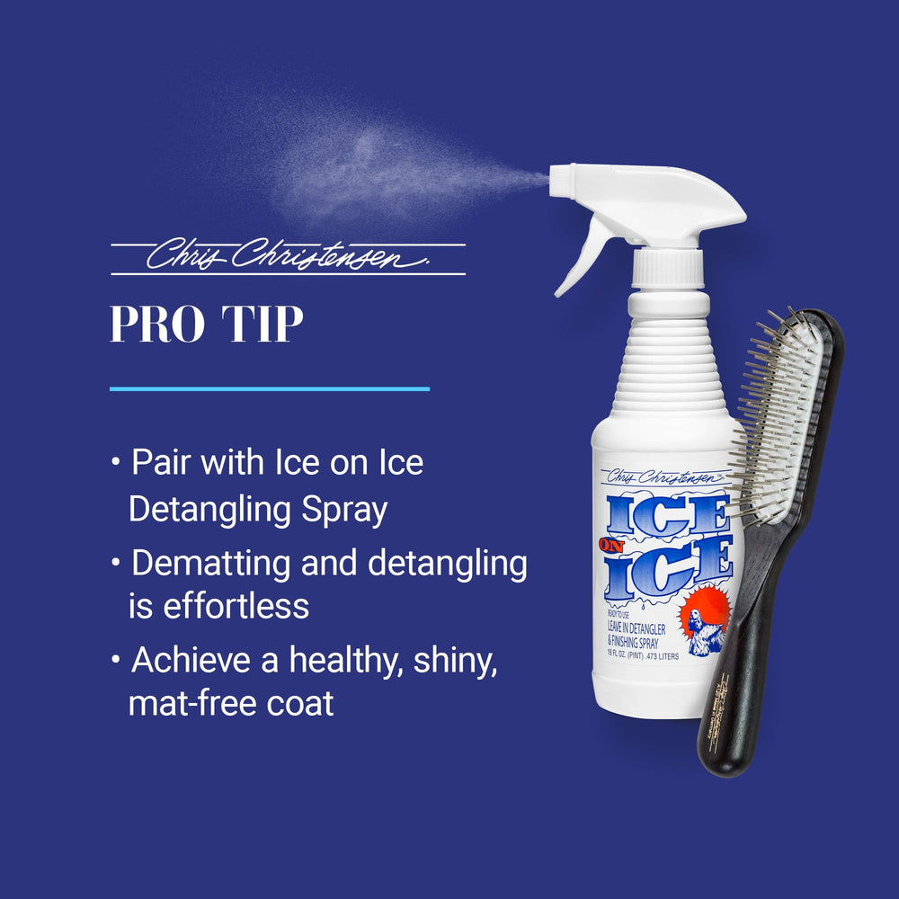 Ice Slip ideal para perros de exhibición sin dañar el pelaje.