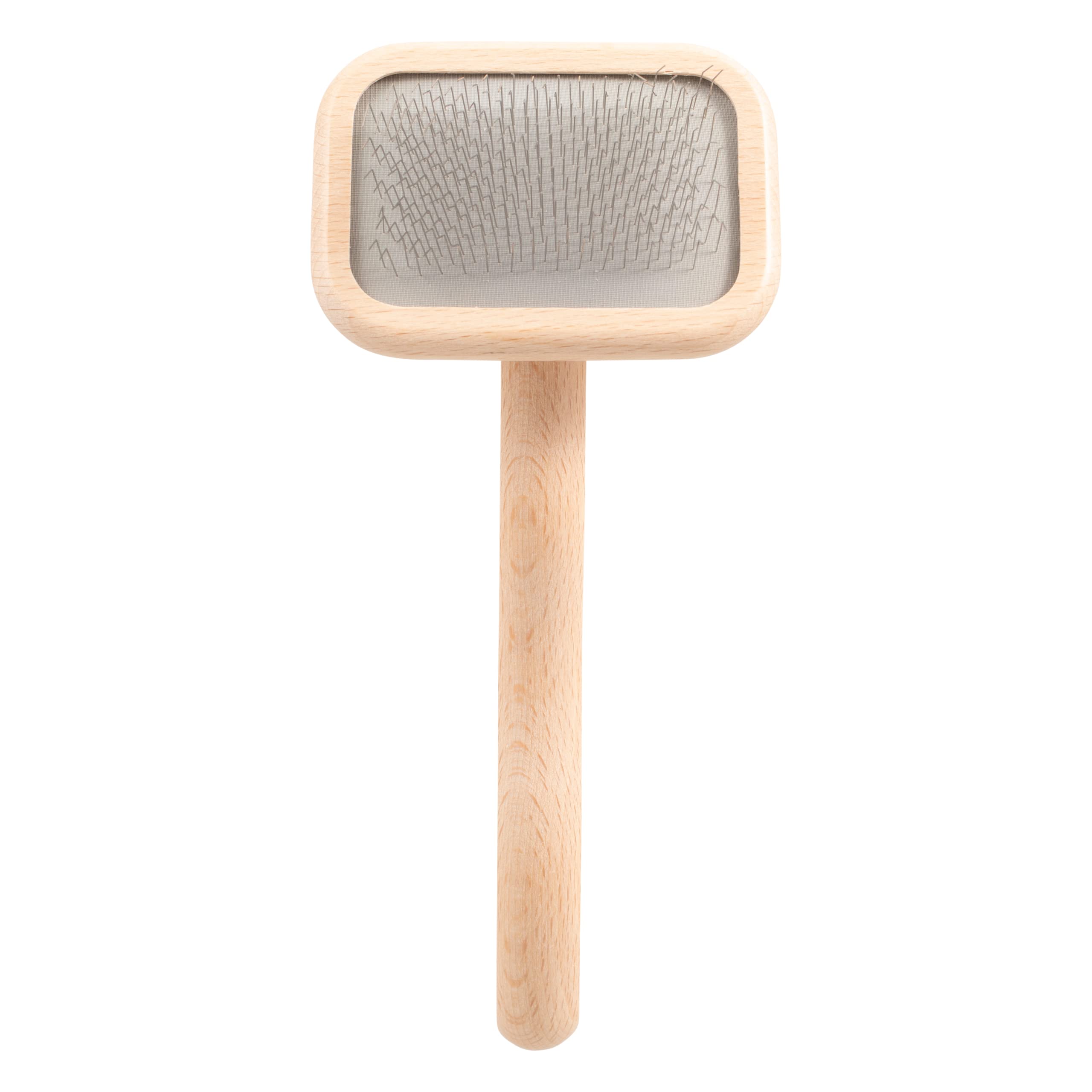 Chris Christensen Mark I Slicker: puntas de acero inoxidable pulidas para un cepillado suave.