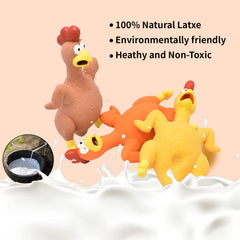 Pollo sonajero de ChubbyPiggies para entrenamiento interactivo y juego.