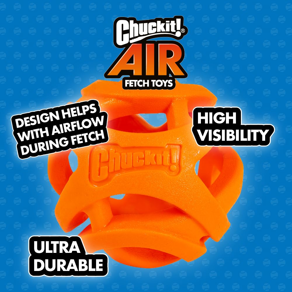 Chuckit! Air Fetch Stick, uso en interiores y exteriores, divertido para perros.