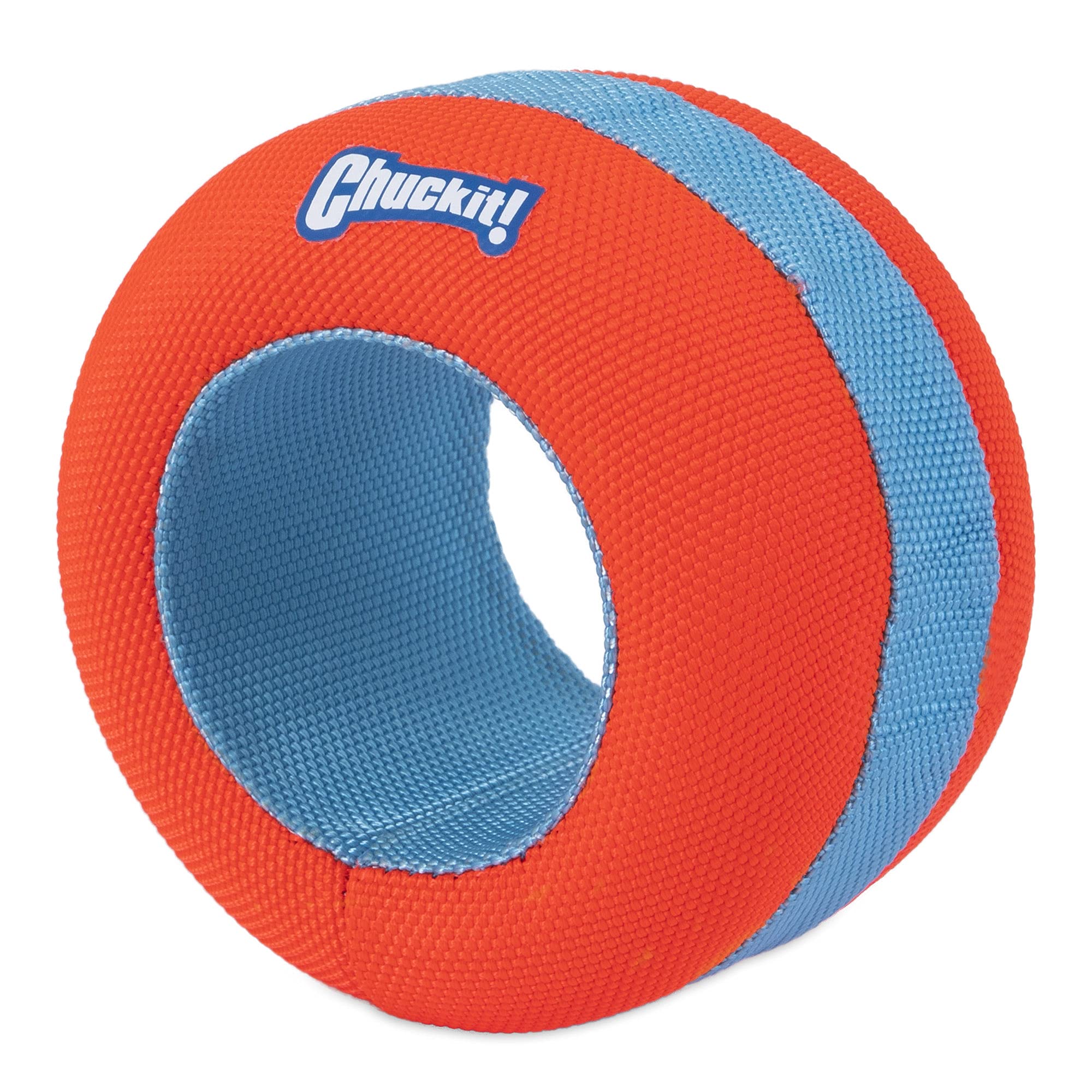 Chuckit! Amphibious Roller color naranja facilita localizarlo durante el juego al aire libre.