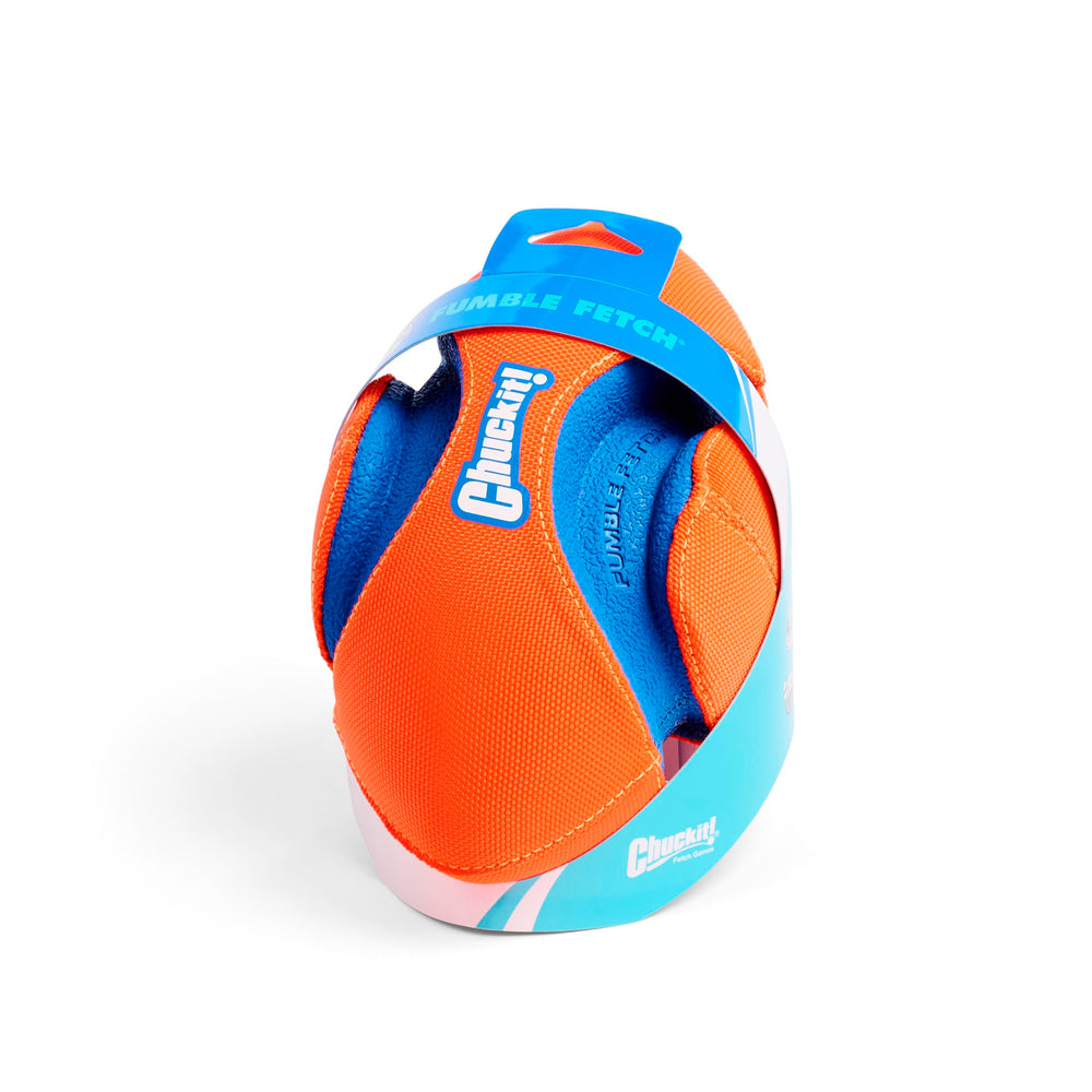 Colores brillantes de Chuckit! Fumble Fetch facilitan ver desde distancia