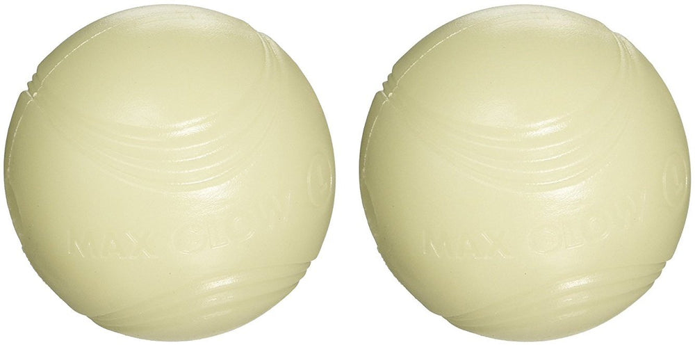 Pelota Chuckit! Max Glow Ball para perros, brillo nocturno para juego visible y seguro.