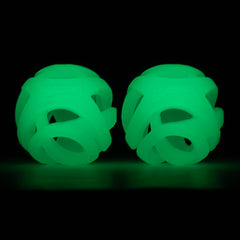 Chuckit! Pelota lumínica verde para juegos nocturnos, sesiones más largas.