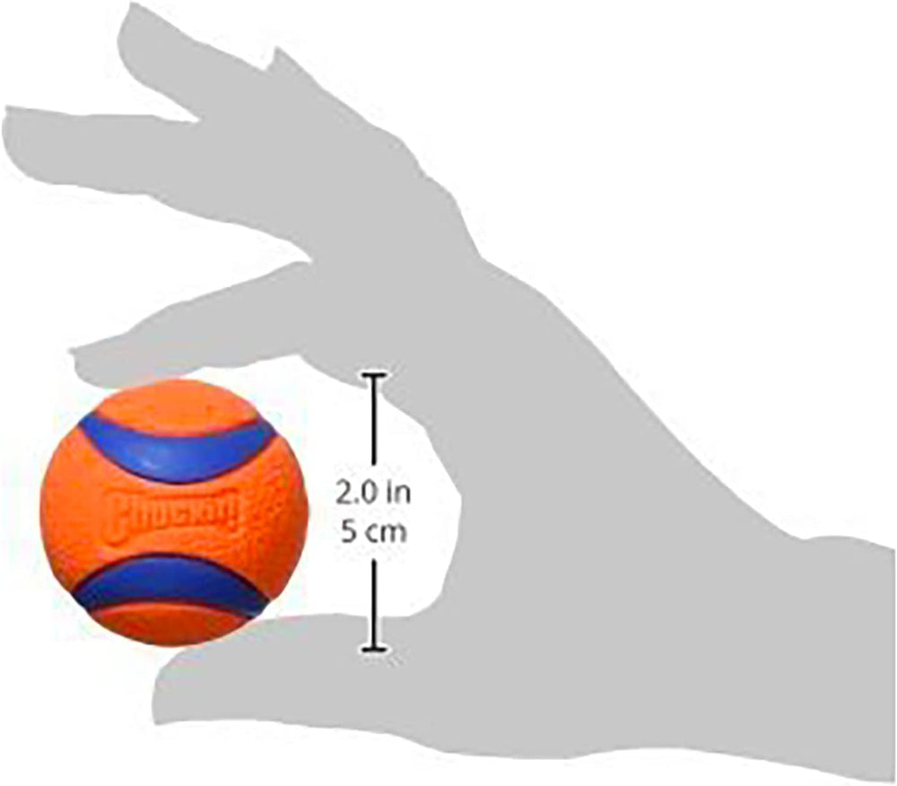 Chuckit! Ultra Ball usada al aire libre durante juego prolongado