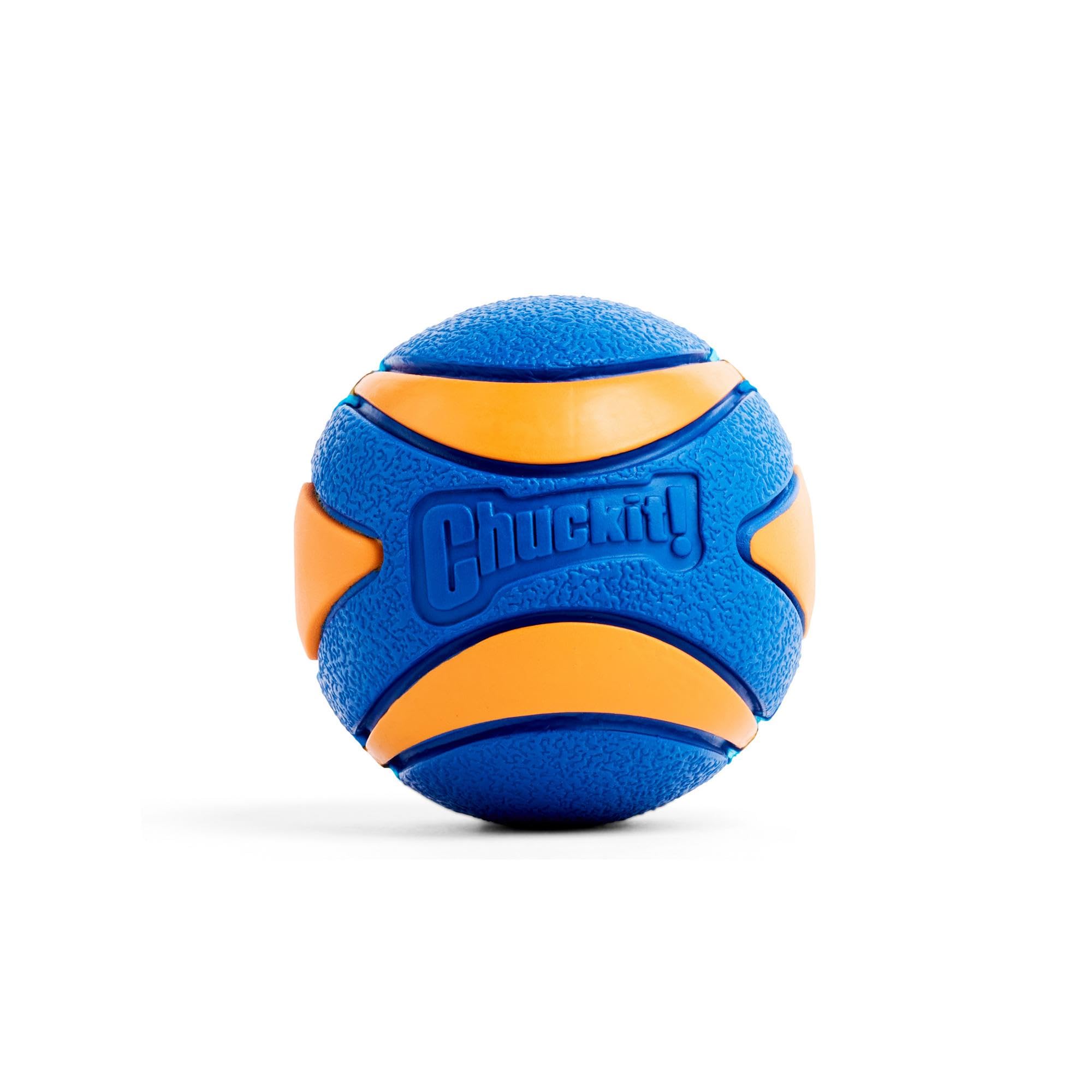 Chuckit! Ultra Squeaker Ball, durabilidad de caucho para mordedores activos.