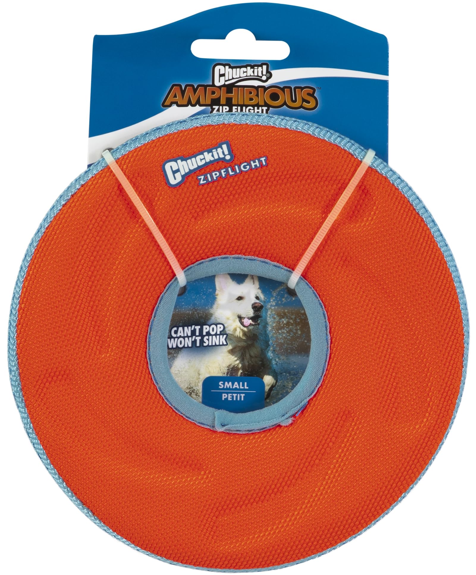 Chuckit Zipflight disco, colores brillantes, mayor visibilidad durante el juego