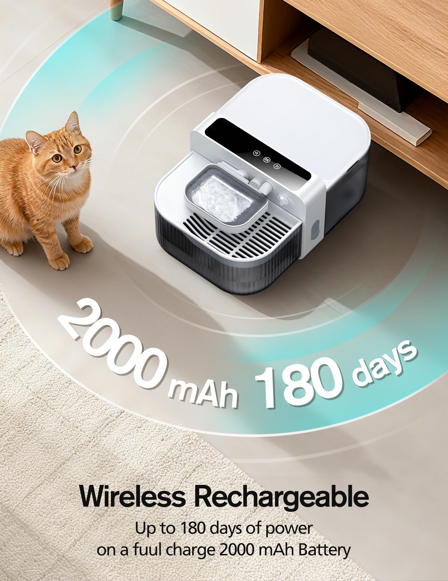 Chumajor batería de 180 días con USB-C: libertad de ubicación