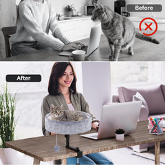 Cama para gato Chumajor con altura ajustable para adaptar tu espacio